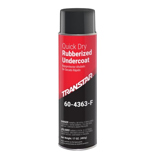 TRANSTAR® Quick Dry Rubberized Undercoating, 20 oz, Black - TRANSTAR Aerosols
